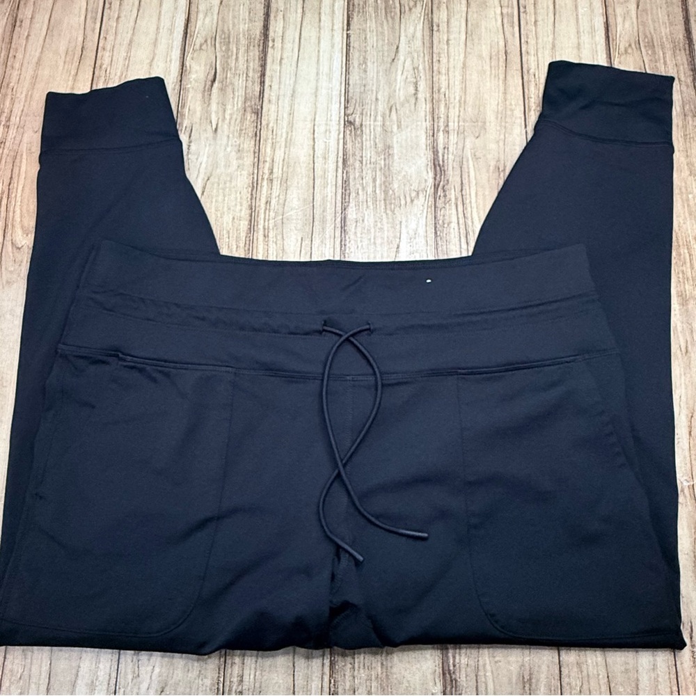 Old Navy Cloudcomfy black joggers 2X